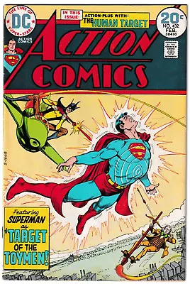 Buy Action Comics #432 VG/F (Feb 1974, DC Comics) 1st App Of Toyman, Jack Nimball • 7.99£