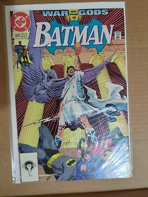 Buy DC Comics Batman #470 1991 War Of The Gods • 7.90£