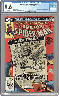 Buy Amazing Spider-Man Annual #15 CGC 9.6 1981 4387654007 • 79.92£
