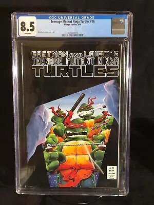 Buy Teenage Mutant Ninja Turtles #16 1988, White Pages, CGC 8.5 EXTREMELY RARE! • 48.26£