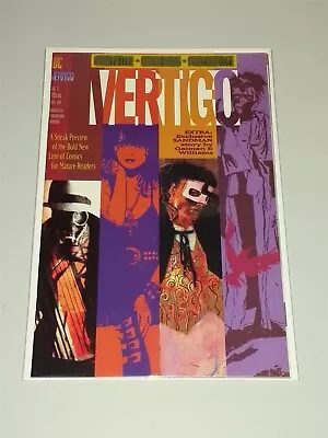 Buy Vertigo Preview #1 Nm (9.4 Or Better) Dc Sandman Hellblazer Swamp Thing 1992 • 4.99£