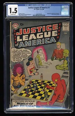 Buy Justice League Of America (1960) #1 CGC FA/GD 1.5 1st Appearance Despero! • 475£