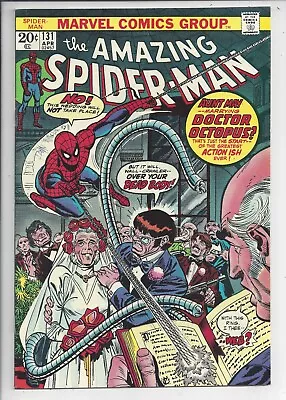 Buy Amazing Spider-Man #131 VF+(8.5) 1974 - Aunt May Marries Doc Ock - Kane Cover • 63.56£