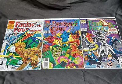 Buy 3 Fantastic Four Comics Collector's Issue 377 378 Graphic Colors Marvel • 11.41£