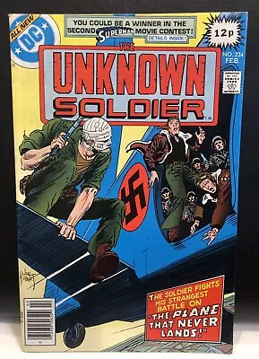 Buy The Unknown Soldier #224 Comic , Dc Comics • 5.33£