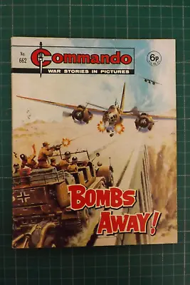 Buy COMMANDO COMIC WAR STORIES IN PICTURES No.662 BOMBS AWAY GN854 • 9.99£