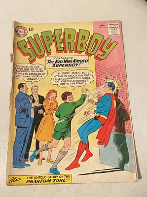 Buy Superboy #104 (Apr 1963, DC) Spine Frayed See Photos • 7.12£