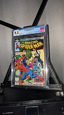 Buy The Amazing Spider-Man Marvel Comic Book #204 CGC 9.2 Black Cat • 67.28£