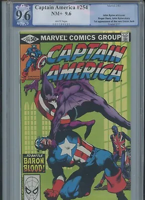 Buy Captain America Vol 1 #254 1981 GPX 9.6 (1st App Of New Union Jack) • 43.54£