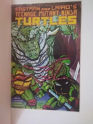 Buy Teenage Mutant Ninja Turtles #45 Mt 9.8 Cgc Berger Story Cover And Art Leatherhe • 118.59£