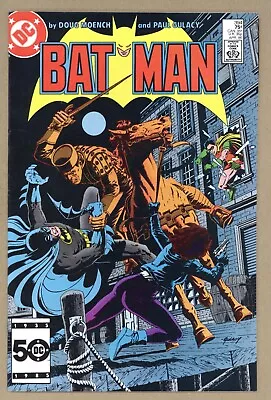 Buy Batman 394 (VF+) Paul Gulacy Art! Direct Edition Doug Moench 1986 DC Comics Y227 • 8£