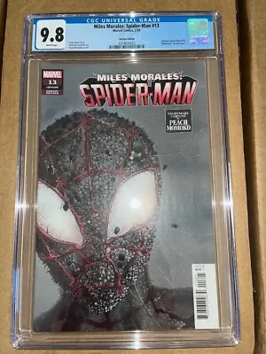 Buy Miles Morales: Spiderman (Volume 2) #13 CGC 9.8 Peach Momoko Variant Free Ship • 31.62£