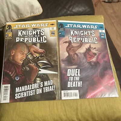 Buy Dark Horse Comics Star Wars: Knights Of The Old Republic #46 & 47 • 10£