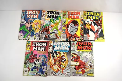 Buy Iron Man #210-214 216 217 (Marvel, 1986-87) Dominic Fortune Lot Of 7 Comics VF • 27.66£