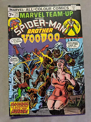 Buy Marvel Team-Up #24, Marvel Comics, Spiderman, 1974 1st Moondog, FREE UK POSTAGE • 20.99£