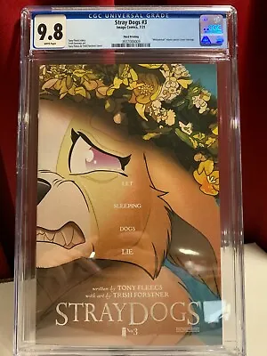 Buy Stray Dogs #3 CGC 9.8, 3rd Print Midsommar Variant! 2021 • 99.58£