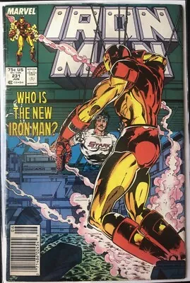 Buy Iron Man #231 Marvel (1988) KEY ISSUE The  New  Iron Man • 3.16£