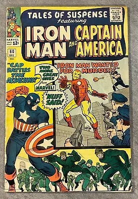 Buy Tales Of Suspense #60 Dec 1964 *second Hawkeye! Captain America!* Very Good • 43.48£