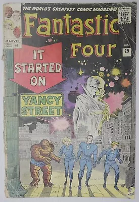 Buy Fantastic Four #29 1st App The Watcher Marvel Comics (1964) • 39.95£