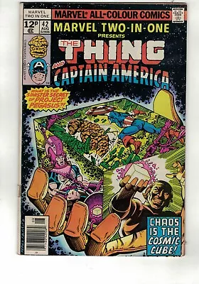 Buy Marvel Two-In-One #42 (FN) Aug 1978 Bronze Age The Thing & Captain America • 2£