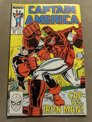 Buy Captain America #341, Marvel Comics, 1988, 1st Battlestar, FREE UK POSTAGE • 9.99£