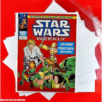 Buy Star Wars Weekly # 116    1 Marvel Comic Bag And Board 14 5 80 UK 1980 (Lot 2695 • 8.50£