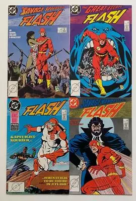 Buy Flash #10 To #13 (DC 1988) 4 X High Grade Issues. • 13.88£