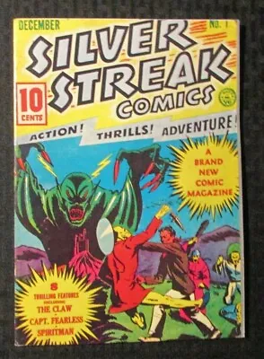 Buy 1975 SILVER STREAK COMICS #1 Reprint FN 6.0 Don Maris / Capt Fearless • 20.06£