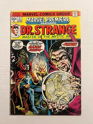 Buy Marvel Premiere #11 Dr Strange Vs Baron Mordu Frank Brunner Cover Art 1973 • 8£
