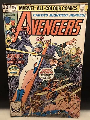 Buy AVENGERS #195 Comic Marvel Comics 1st Taskmaster Cameo App • 9.44£