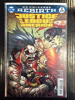 Buy Justice League Of America #3 NM- 1st Print Free UK P&P DC Comics Rebirth • 2.39£