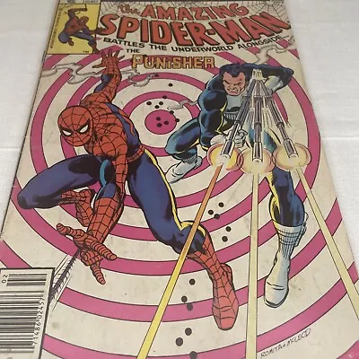 Buy Amazing Spider-Man #201 NEWSSTAND (1980) John Romita Sr. Punisher Cover Mid Grad • 23.12£