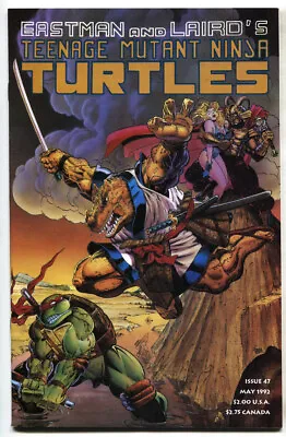 Buy TEENAGE MUTANT NINJA TURTLES #47--comic Book--1992--Space Usagi--NM- • 334.82£