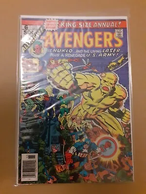 Buy Avengers King Size 6 1976 Marvel Comics Bronze Age VG/FINE Condition • 9.99£