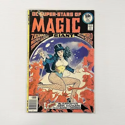 Buy DC Super-stars Of Magic #11 VG 1976 Zatanna Cover Cent Copy • 18£