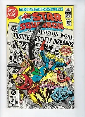Buy All-Star Squadron # 7 DC Comics Mar 1982 VF/NM • 7.95£