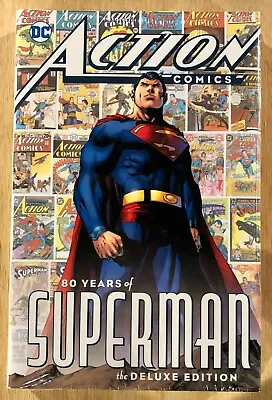 Buy ACTION COMICS: 80 YEARS OF SUPERMAN Deluxe Edition DC Hardcover HC NEW! SEALED! • 23.98£