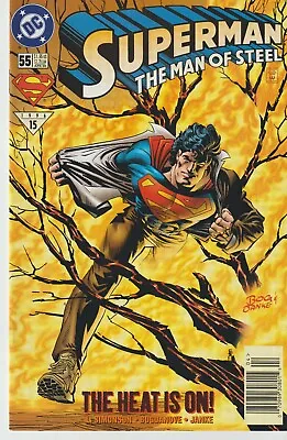 Buy Dc Comics Superman Man Of Steel #55 (1996) 1st Print Vf • 2.25£