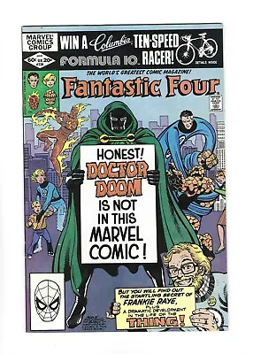 Buy Fantastic Four #238 1st Aunt Petunia, Origin Of Frankie Raye, 9.0 VF/NM, Marvel • 16.06£