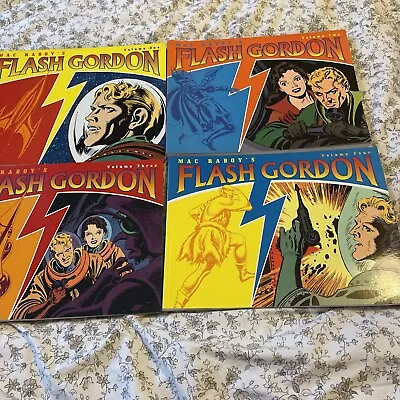 Buy Mac Raboy's FLASH GORDON Volume 1-4 Never Been Read • 69.99£