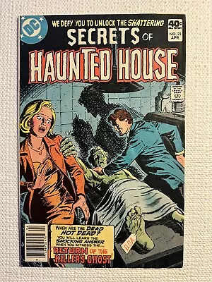 Buy SECRETS OF HAUNTED HOUSE #23 (1980) Luis Dominguez Cover • 3.99£