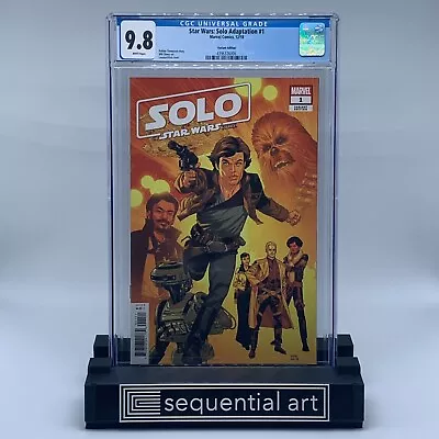 Buy Solo A Star Wars Story Adaptation #1 Kirk 1:25 Variant CGC 9.8 WP NM/M 1st Qi'ra • 119.92£