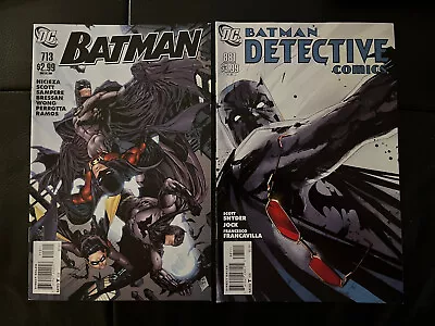 Buy Batman 713 & Detective Comics 881 Last Issues Of Batman/Detective Comics HTF • 27.66£