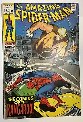 Buy Amazing Spider-Man #81 Marvel Comics 1970 John Buscema / 1st Kangaroo • 31.66£