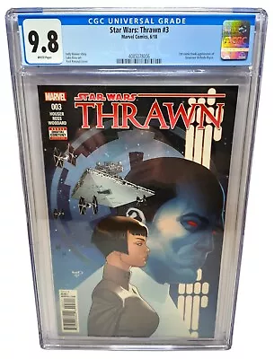 Buy Star Wars: Thrawn #3 (2018) 1st App Of Governor Arihnda Pryce CGC Graded 9.8! • 158.31£