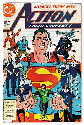 Buy Action Comics #601 - DC 1988 - Superman [Ft Green Lantern] • 6.79£