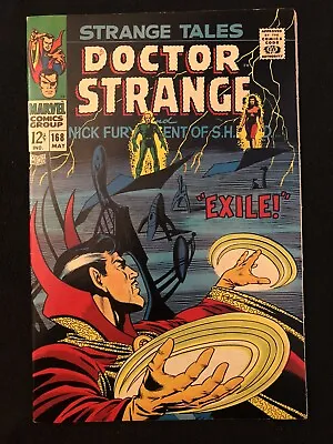 Buy Strange Tales 168 8.0 8.5 Marvel Mylite 2 Double Boarded 1968 High Grade Fh • 62.33£