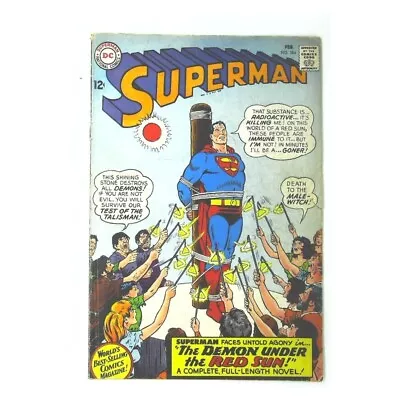 Buy Superman (1939 Series) #184 In Very Good + Condition. DC Comics [g@ • 25.09£
