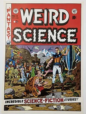 Buy Weird Science Comic Cover Poster~1979 EC Comics No.13 Russ Cochran Wally Wood ~ • 23.87£