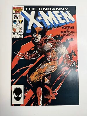 Buy Uncanny X-men 212 1986 1st Wolverine Vs Sabretooth • 19.79£